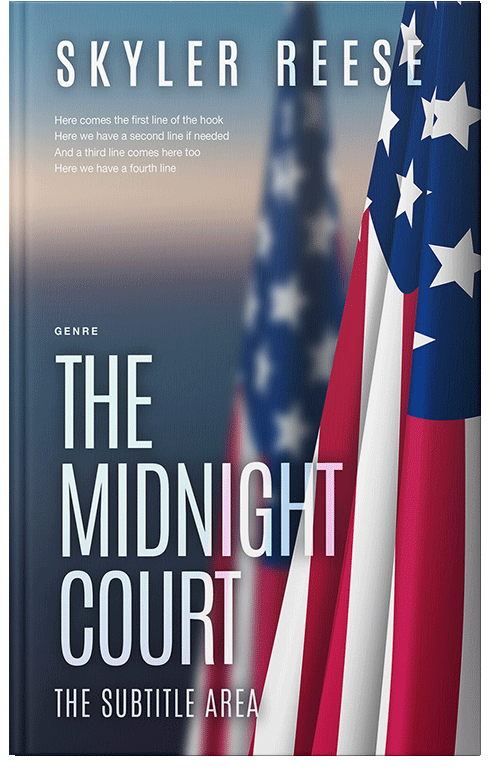 Front view of Rhino #33890 - Premade Mystery & Thriller & Suspense Book Cover