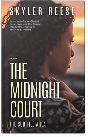 Pre Made Book Cover Cocoa Brown