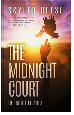 Pre Made Book Cover Graphite