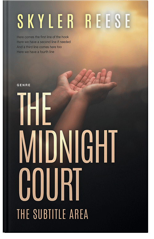 Front view of Calico #33894 - Premade Mystery & Thriller & Suspense Book Cover