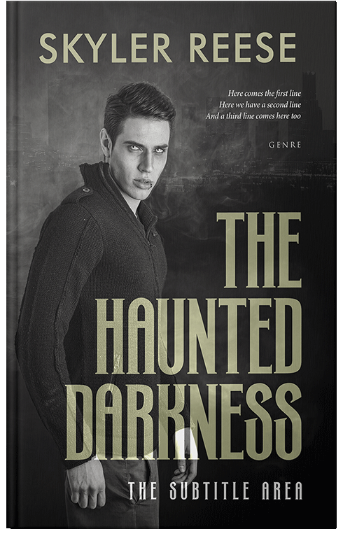 Front view of Premade Mystery & Thriller & Suspense Book Cover - Mine Shaft