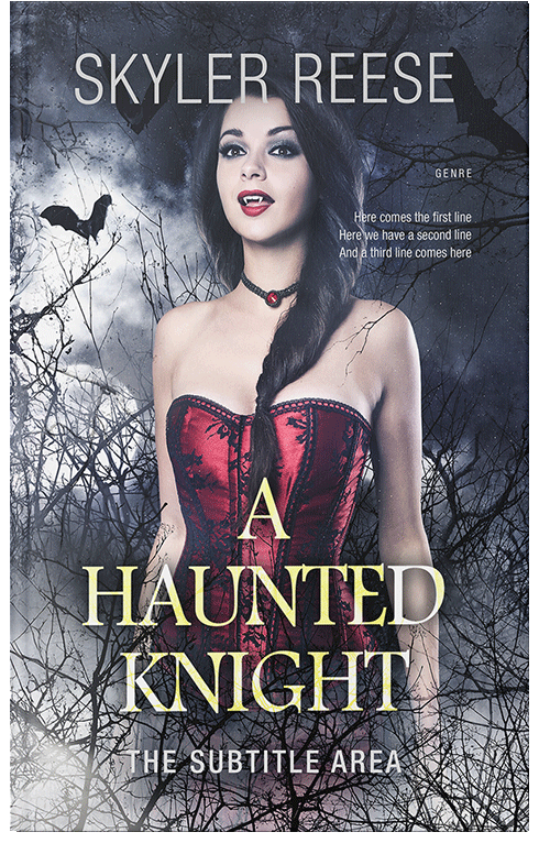 Front view of Wafer #33906 - Premade Fantasy Book Cover