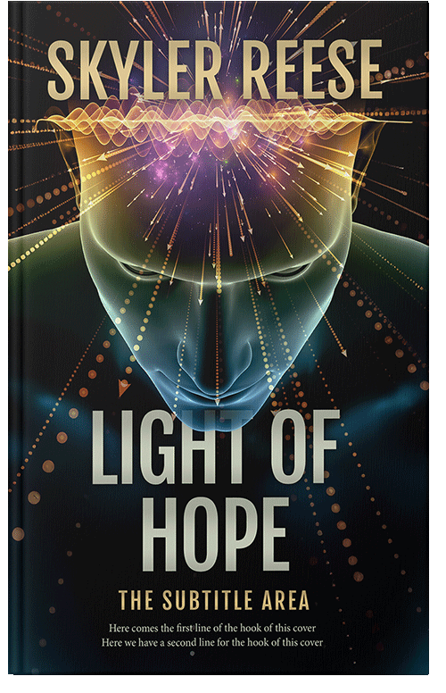 Front view of Indian Khaki #33912 - Premade Health & Mind & Body Book Cover