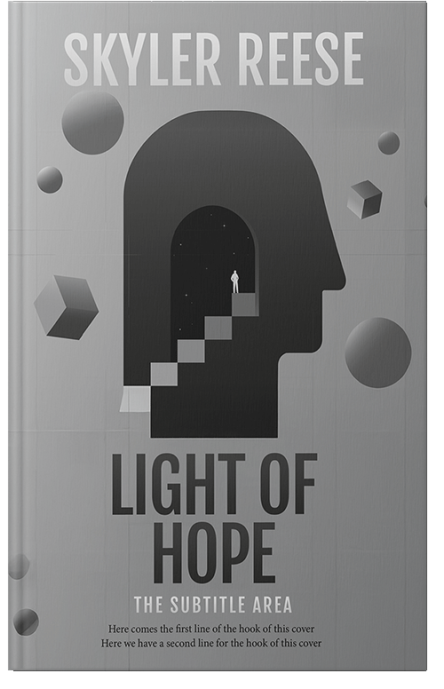 Front view of Edward #33914 - Premade Self-Improvement & Self-Help Book Cover