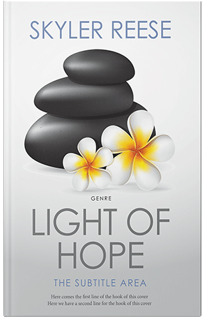 Pre Made Book Cover Quill Gray