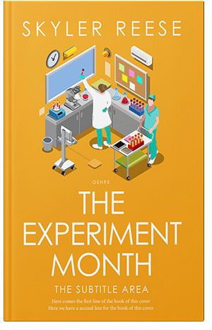 Pre Made Book Cover Buttercup