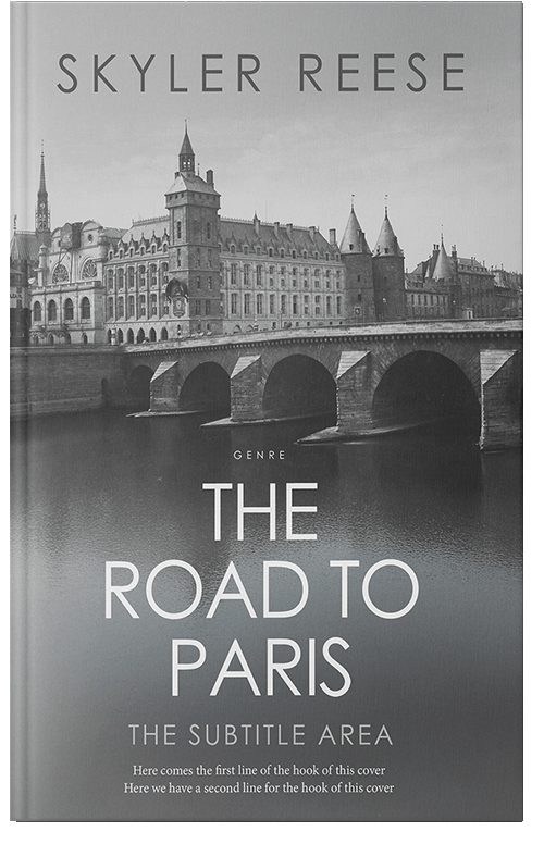 Front view of Premade Historical Book Cover - Corduroy