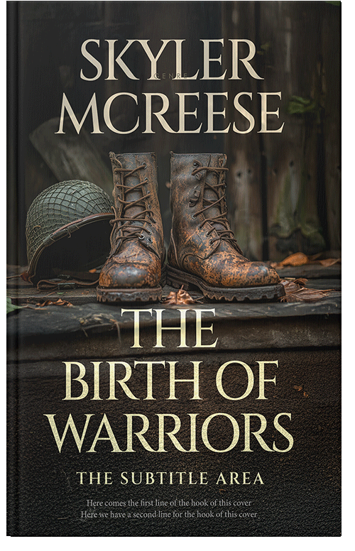 Front view of Premade Historical Book Cover - Zeus