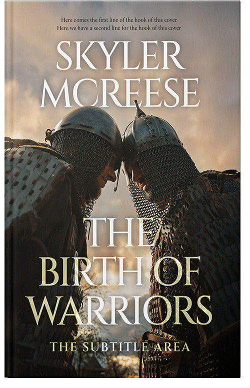 Front view of Vanilla #33927 - Premade Historical Book Cover