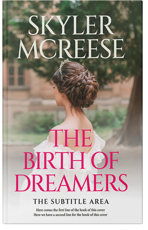 Front view of Soft Amber #33936 - Premade Romance Book Cover