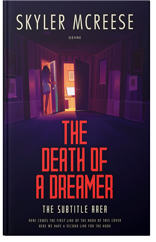 Front view of Premade Mystery & Thriller & Suspense Book Cover - Jaguar