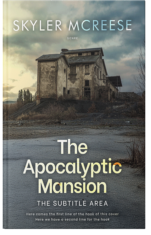 Front view of Premade Mystery & Thriller & Suspense Book Cover - Corduroy