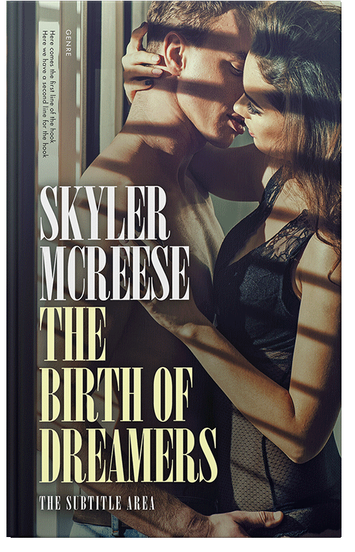 Front view of Premade Erotica Book Cover - Thunder