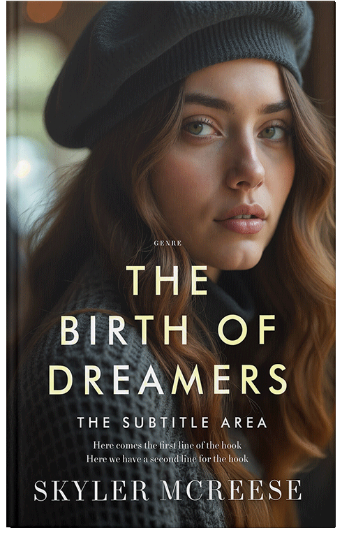 Front view of Premade Teen & Young Adult Book Cover - Zeus