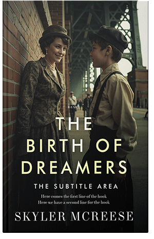 Pre Made Book Cover Rangoon Green