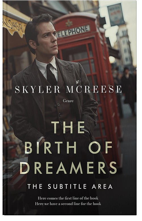 Front view of Premade Historical Book Cover - Zeus