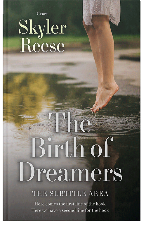 Front view of Crocodile #33994 - Premade Teen & Young Adult Book Cover