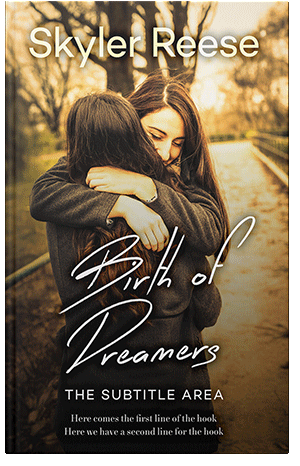 Pre Made Book Cover Calico