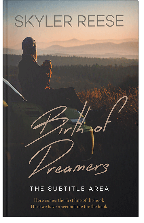 Front view of Akaroa #34004 - Premade Travel Book Cover