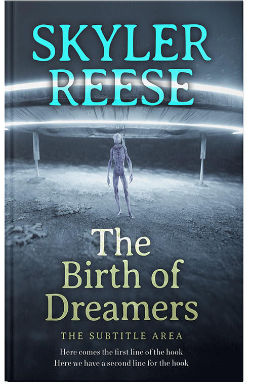 Front view of Ebony Clay #34012 - Premade Mystery & Thriller & Suspense Book Cover