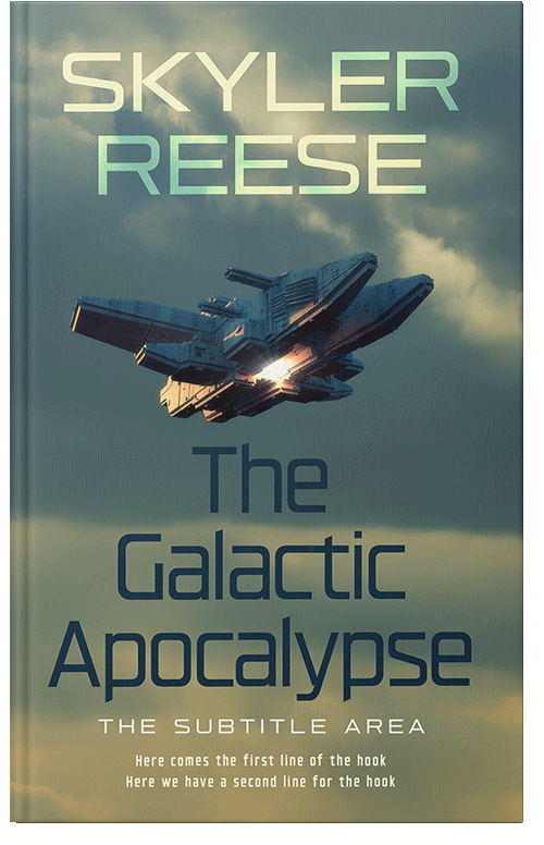 Front view of Xanadu #34013 - Premade Apocalyptica Book Cover