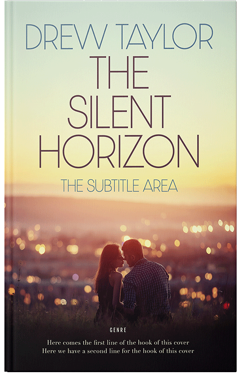 Front view of Premade Romance Book Cover - Cocoa Brown