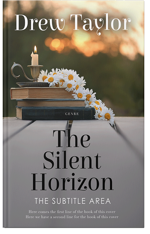 Front view of Premade Romance Book Cover - Zorba