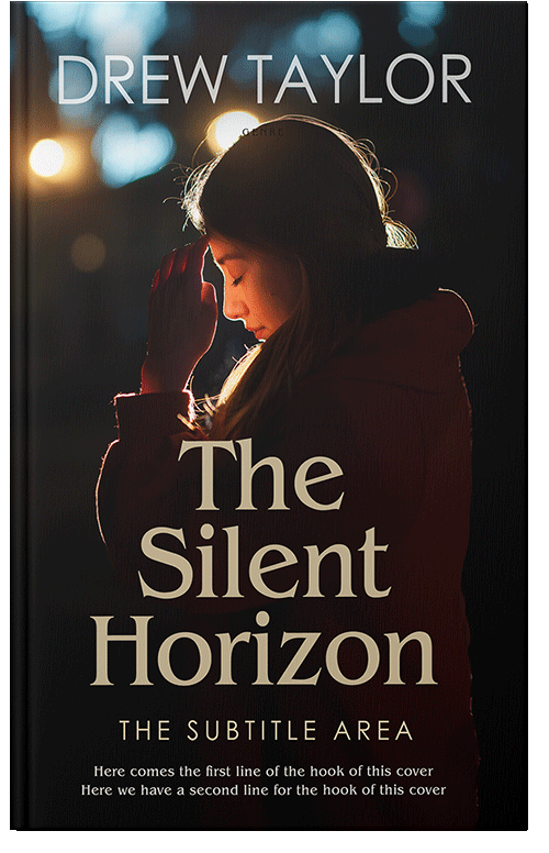 Front view of Premade Teen & Young Adult Book Cover - Night Rider