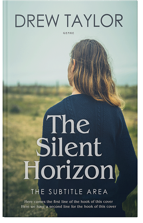 Front view of Tasman #34037 - Premade Teen & Young Adult Book Cover