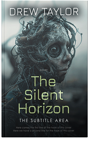 Pre Made Book Cover Outer Space