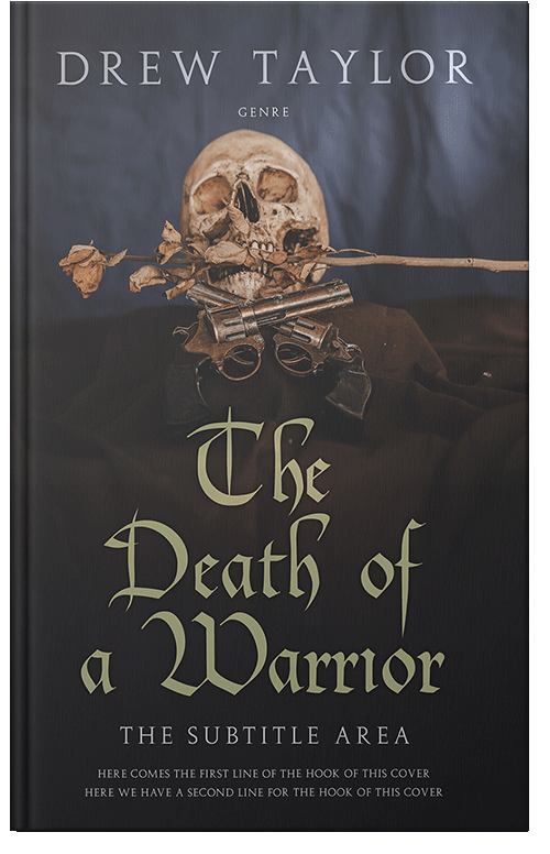 Front view of Shark #34046 - Premade Mystery & Thriller & Suspense Book Cover