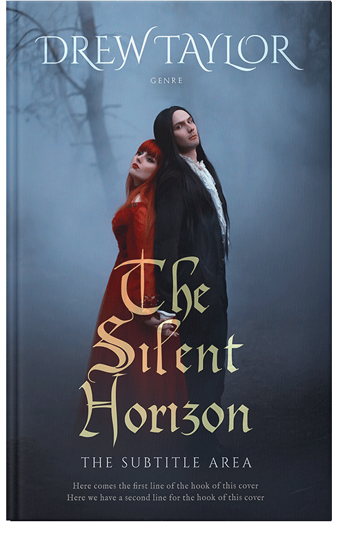 Front view of Tuna #34049 - Premade Fantasy Book Cover