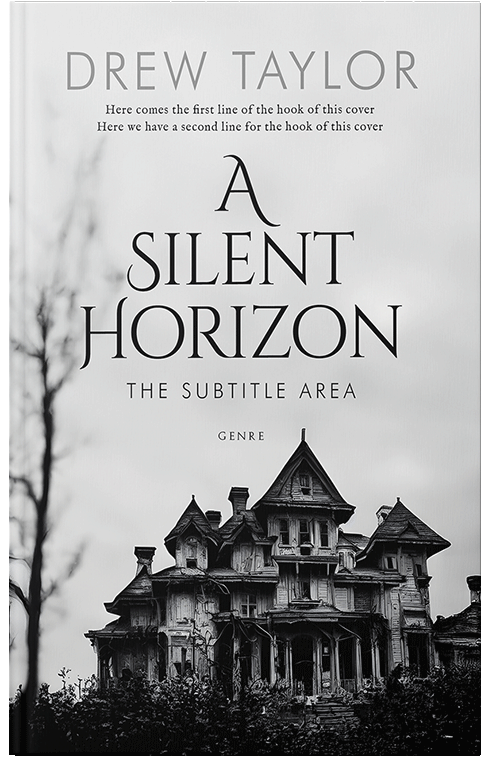 Front view of Cod Gray #34050 - Premade Mystery & Thriller & Suspense Book Cover