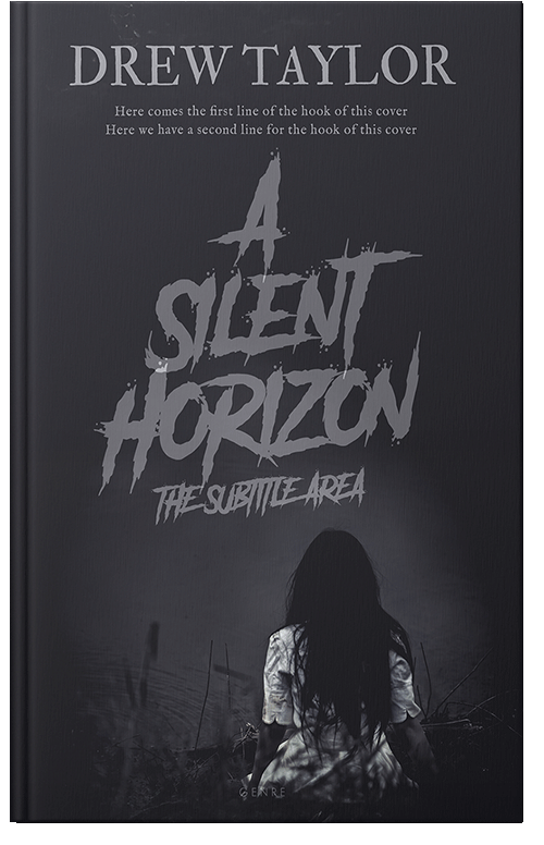 Front view of Shark #34052 - Premade Mystery & Thriller & Suspense Book Cover