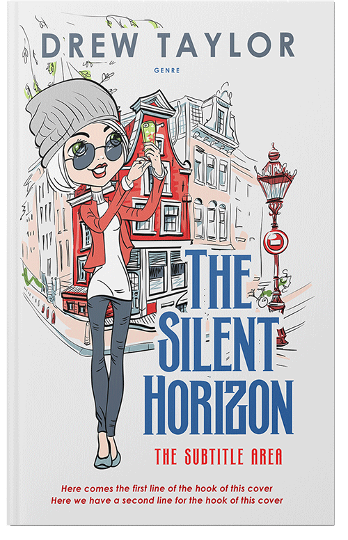 Front view of San Juan #34065 - Premade Chick Lit Book Cover