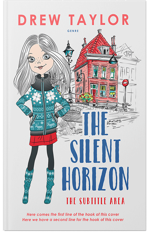 Front view of Premade Teen & Young Adult Book Cover - Casal