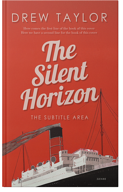 Front view of Tall Poppy #34072 - Premade Historical Book Cover