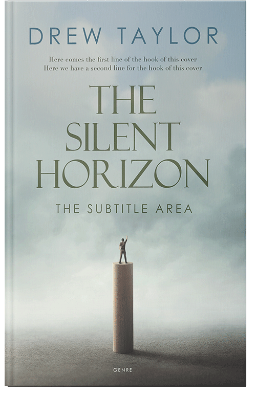 Front view of Powder Ash #34074 - Premade Self-Improvement & Self-Help Book Cover