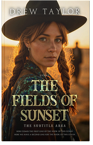 Pre Made Book Cover Whiskey