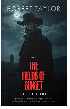 Pre Made Book Cover Aztec