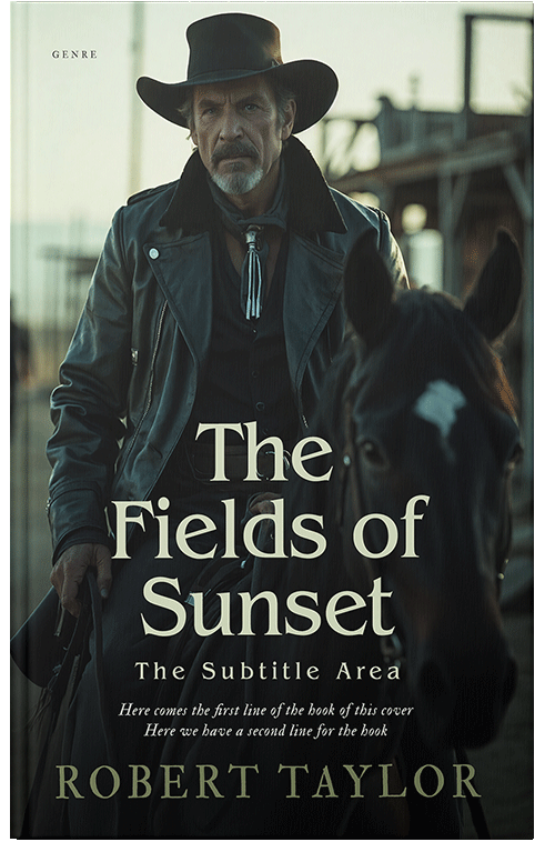 Front view of Periglacial Blue #34092 - Premade Mystery & Thriller & Suspense Book Cover