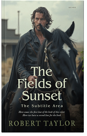 Pre Made Book Cover Foggy Gray