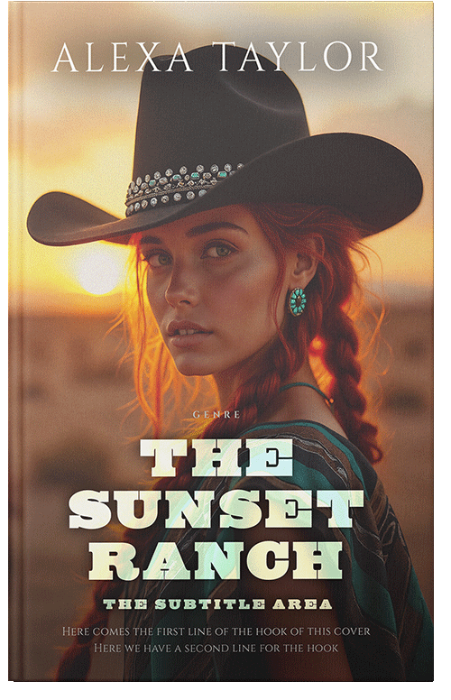 Front view of Spicy Mix #34105 - Premade Romance Book Cover