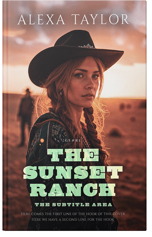 Front view of Spicy Mix #34106 - Premade Action & Adventure Book Cover