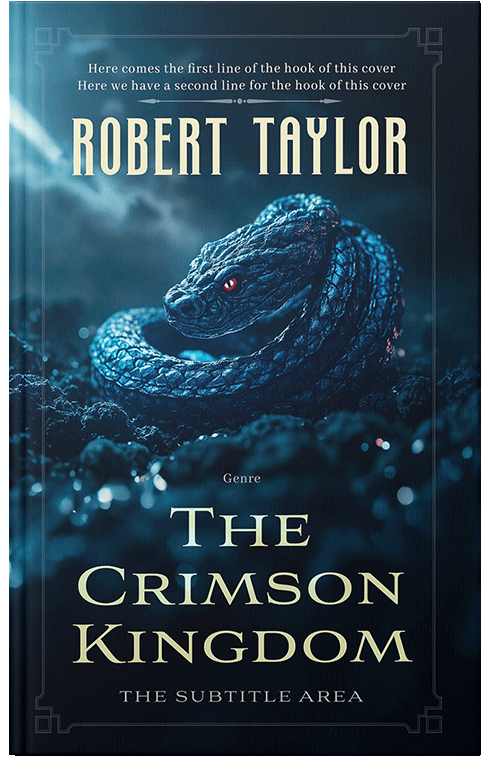 Front view of Black Pearl #34119 - Premade Mystery & Thriller & Suspense Book Cover