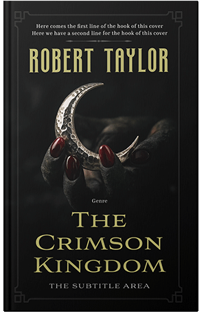 Pre Made Book Cover Cod Gray