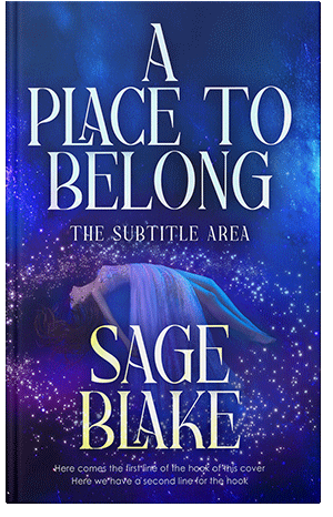 Pre Made Book Cover Jacksons Purple