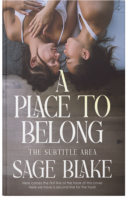 Front view of Sandstone #34153 - Premade Romance Book Cover