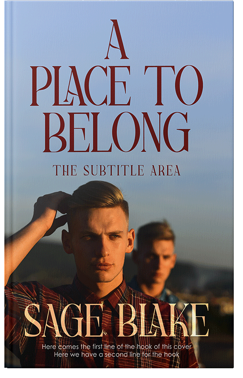 Front view of Premade LGBTQ Book Cover - Nepal