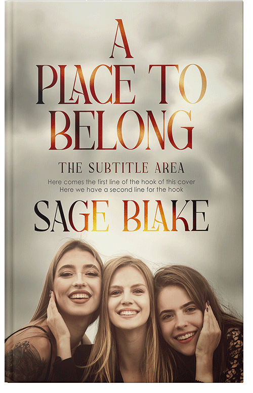 Front view of Premade Teen & Young Adult Book Cover - Sisal